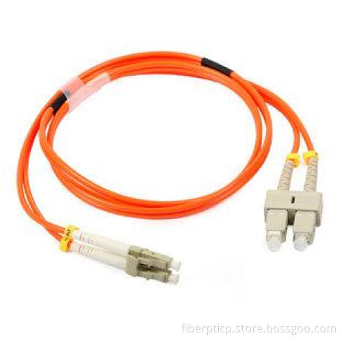 LC Simplex / Duplex Fiber Optic Patch Cord with Low Inserti
